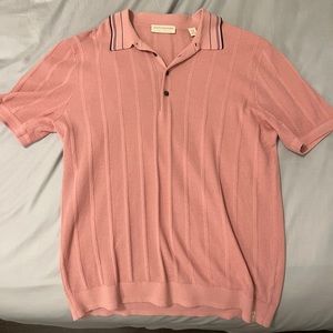 Scotch & Soda Pink Knitwear Summer Shirt